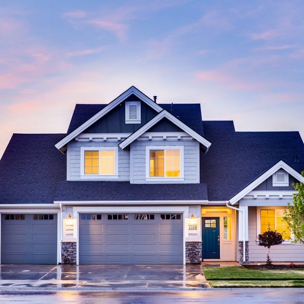 architecture, family house, front yard